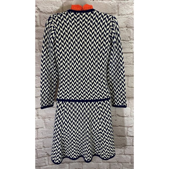 Vintage 1960s St. John Knits Sweater Jacket Dress 2-Piece Outfit Small/Medium - Picture 5 of 16